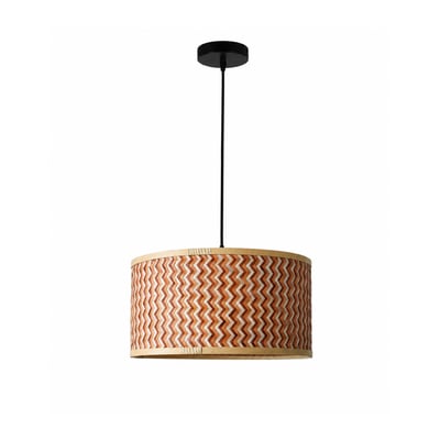 Suspension en bambou tressé 50 cm - PHIL MAISON PAVANE