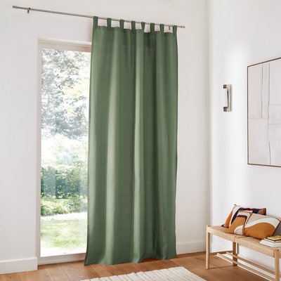 Scenario Cotton Curtain with Tab Top LA REDOUTE INTERIEURS