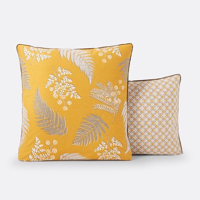 Fougère Vintage Floral 100% Cotton Percale 200 Thread Count Pillowcase LA REDOUTE INTERIEURS