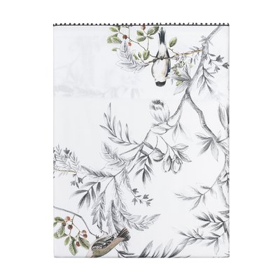 Drap plat imprimé en satin de coton bio, CHARME ALEXANDRE TURPAULT