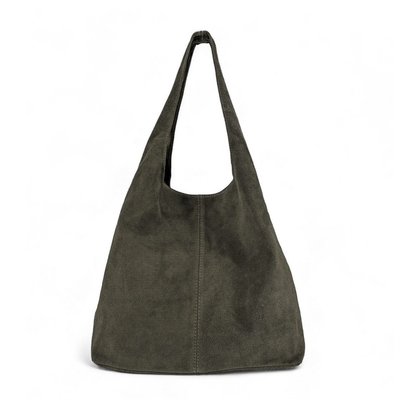 Sac à main en cuir nubuck daim italien EVA OH MY BAG