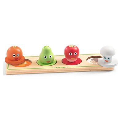 PUZZLES GROS BOUTONS - Vegi'n'Co DJECO