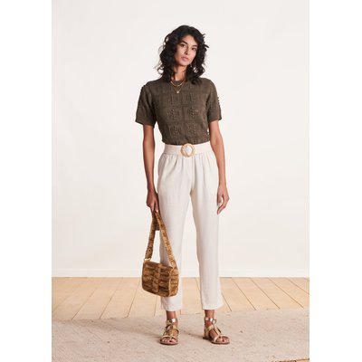 Pantalon fluide en lyocell LA FEE MARABOUTEE