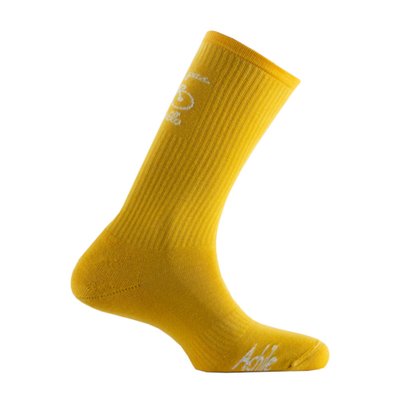 Mi-chaussettes Humoristique Vélo en Coton Achile Made in France ACHILE