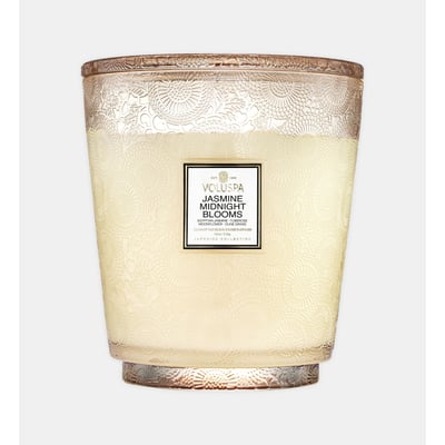 Jasmine midnight blooms - bougie parfumée 5 mèches - grand modèle VOLUSPA