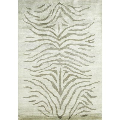 Tapis en soie, design zèbre, Silky RECOLLECTION