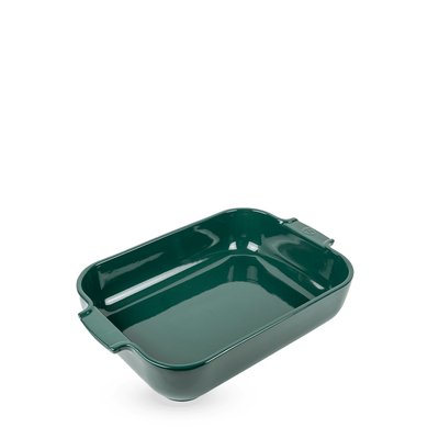 Plat four céramique rectangle vert forêt 36 cm - 14.25in Appolia PEUGEOT