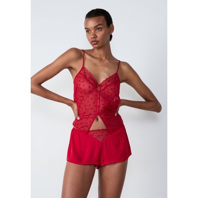 Short de pyjama satiné détails dentelle DECLARATION ETAM