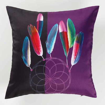 Housse de coussin Modele Attrape-reves Colordream DOUCEUR D'INTÉRIEUR