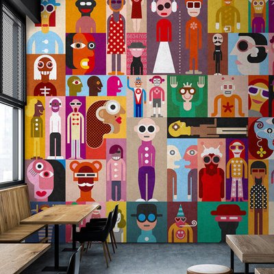 Papier peint panoramique Art Galery HOME MAISON