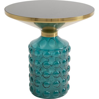 Table d'appoint en verre bullé, LOLA KARE DESIGN