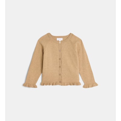 Gilet droit tachic à frourous en coton mélangé CADET ROUSSELLE