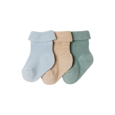 Lot 3 paires de chaussettes unies VERTBAUDET