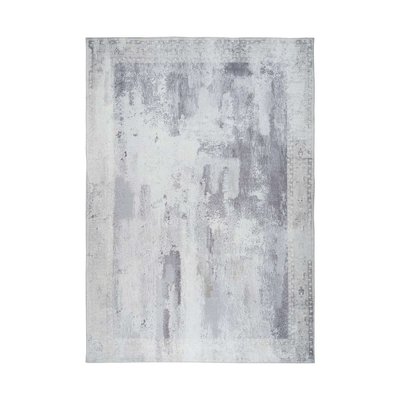 Tapis vintage effet usé, multicolore tissé plat 100% polyester imprimé - Galaxy ONE COUTURE