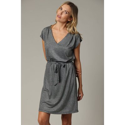 Robe en jersey fil textile avec ceinture intégrée AHELYA DEELUXE