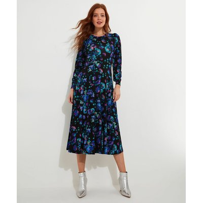 Robe longue à fleurs, col rond JOE BROWNS