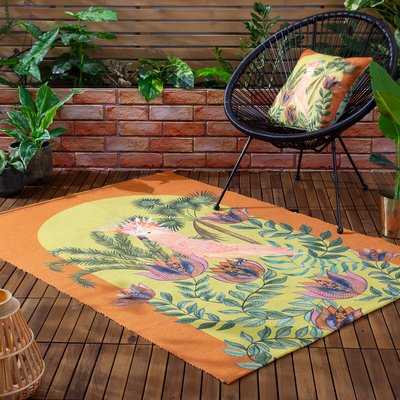 Cockatoo Digitally Printed Indoor/Outdoor Rug WYLDER