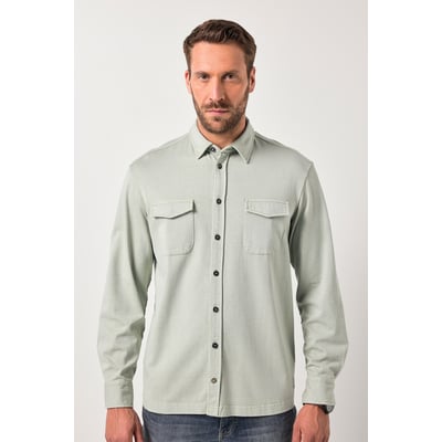 Chemise en jersey esprit vintage JP1880