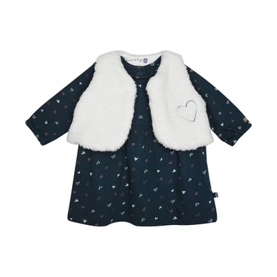 Robe gilet s/s manches sibylle maille bebe SUCRE D'ORGE