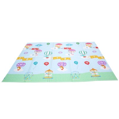 Tapis Jeu Éveil Bébé Pliable Double Face TEAMSON KIDS