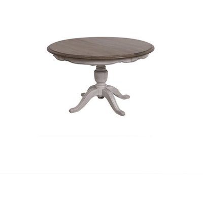 Table Ronde Extensible Pied Central - CHÂTEAU INTERIOR'S