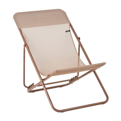 Transat jardin pliant multi-positions : Largeur 58 cm - MAXI TRANSAT LAFUMA MOBILIER
