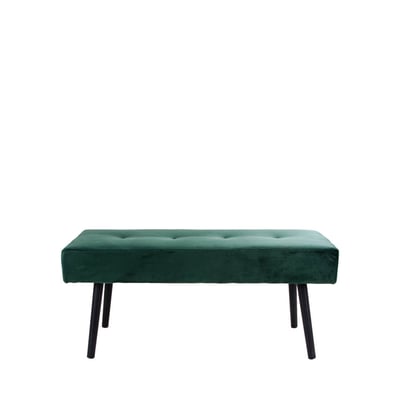 Banc en velours L100cm- SKIBY HOUSE NORDIC
