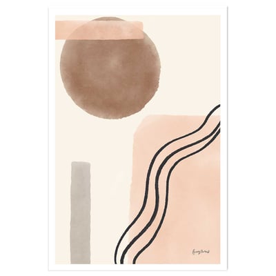 Affiche Graphisme inspiration 50's HEXOA