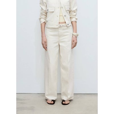 Jean wideleg ceinture MANGO