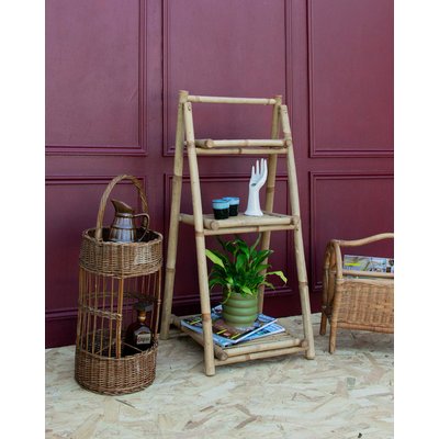 Étagère pliante en bambou Isabelle N°112 - Bon état DEBONGOUT