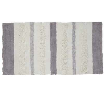 Tapis de bain déco en coton tufté CHRIS GUY LEVASSEUR