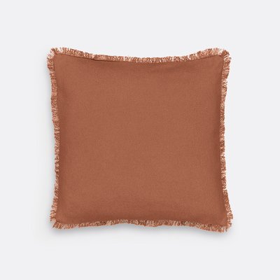 PANAMA Fringed Cotton Cushion Cover LA REDOUTE INTERIEURS