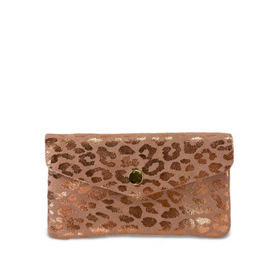 Pochette porte-monnaie en cuir nubuck COMBI LEO OH MY BAG