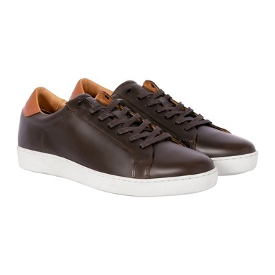 Tennis lacet homme cuir JULES & JENN