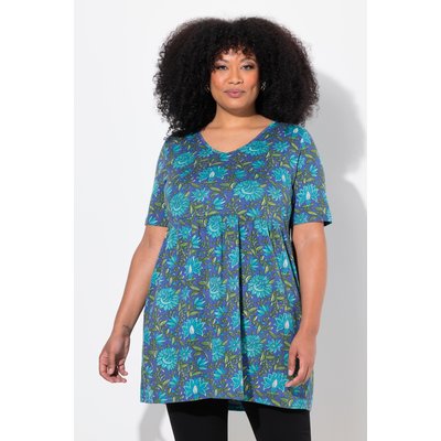 T-shirt long dans un imprimé à fleurs ULLA POPKEN