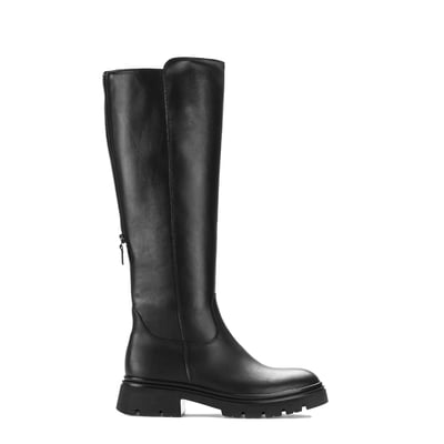 Bottes en cuir lisse à talon décroché GABOR