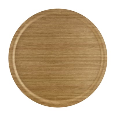 Plateau Rond Viventium Chêne Diamètre 38 cm ARY HOME
