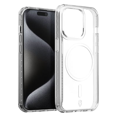 Coque iPhone 15 Pro Max MagSafe transparente FORCE CASE