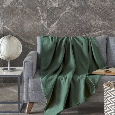 Plaid gaze de coton LOFT SENSEI MAISON