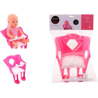 Bébé Rose Siège de vélo pour poupée JOHN TOY