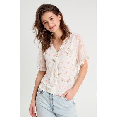 Chemise manches volants CACHE CACHE