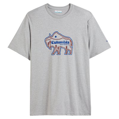 Rockaway River T-Shirt with Crew Neck COLUMBIA