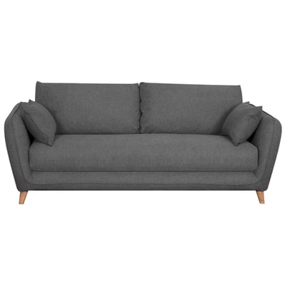 Canapé convertible scandinave 3 places avec matelas 10 cm CREEP MILIBOO