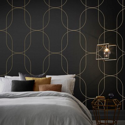 Papier peint Palais Dark & Gold GRAHAM ET BROWN
