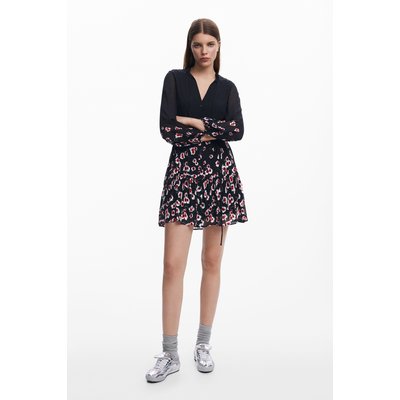 Robe courte à fleurs DESIGUAL