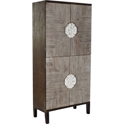 Armoire en bois, effet vieilli, Arabe abeto ind RECOLLECTION
