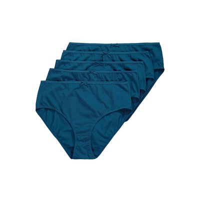 Culottes unies, lot de 5 - jusqu'au 68/70 ULLA POPKEN