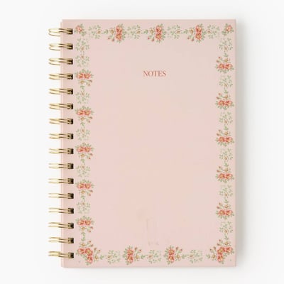 Carnet spiralé ligné A5, 80 pages MONOPRIX