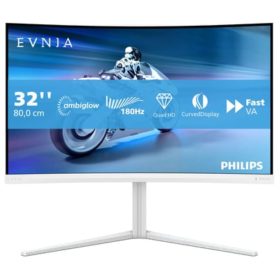 Ecran PC Gamer Evnia 32M2C5501 32" Incurvé 1500R QHD 180Hz Fast VA HDR10 Ambiglow PHILIPS