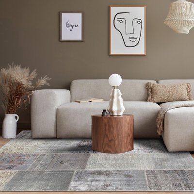Tapis salon et chambre fait main en laine motif traditionnel UN AMOUR DE TAPIS